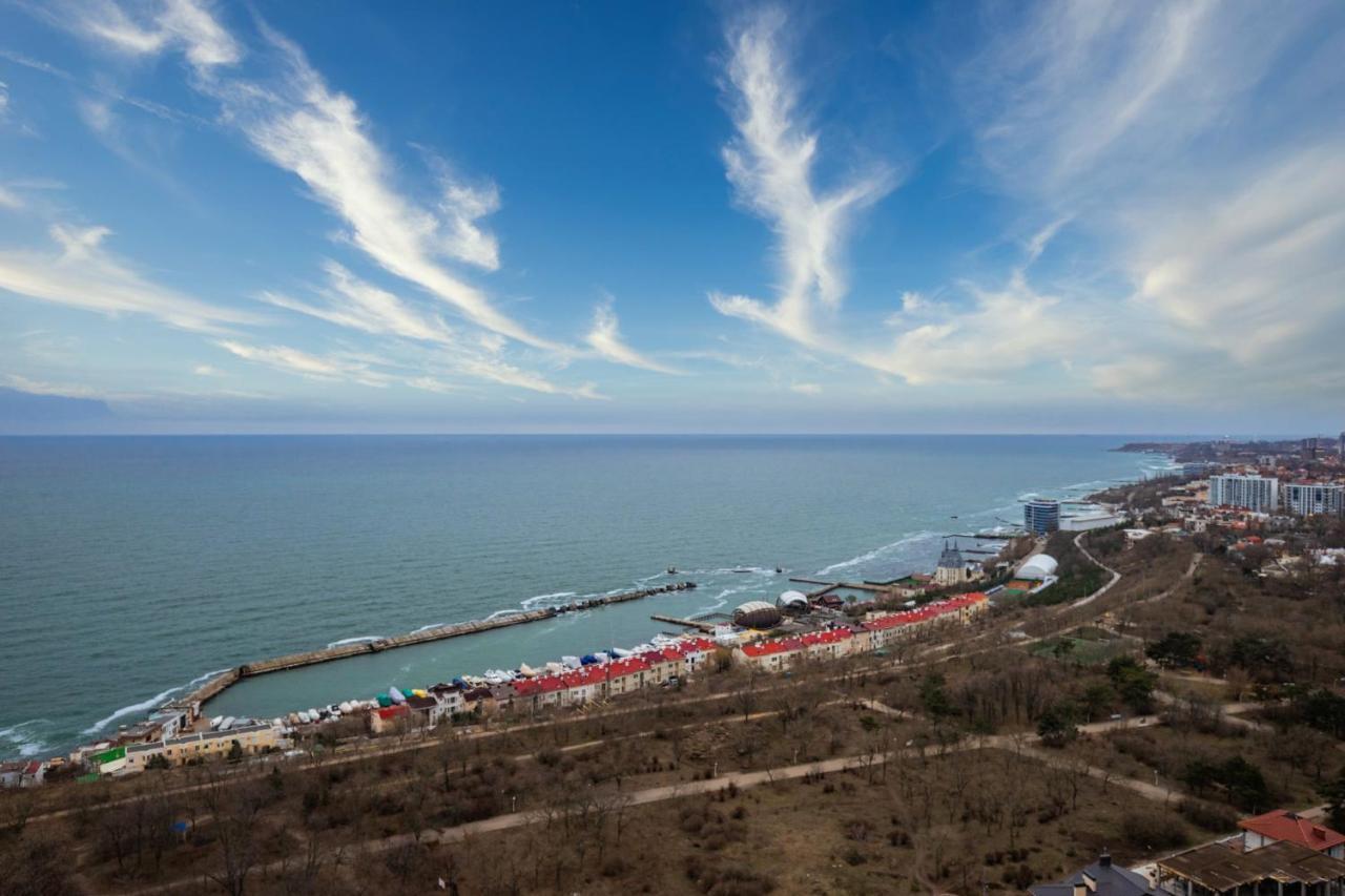44 Pearl 1-Bedroom Panoramic Sea View Apartment Oldenburg Bagian luar foto